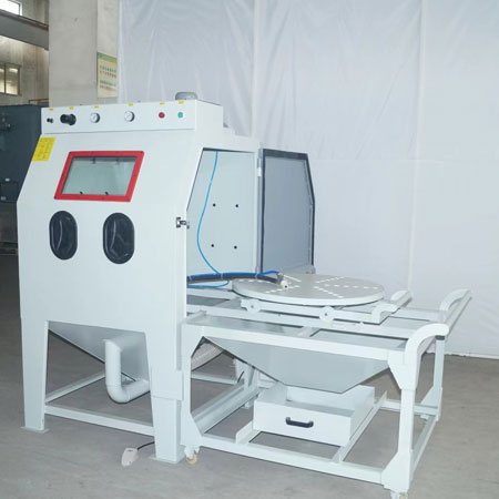 聊城喷砂机里面的砂能不能洗?怎么洗?