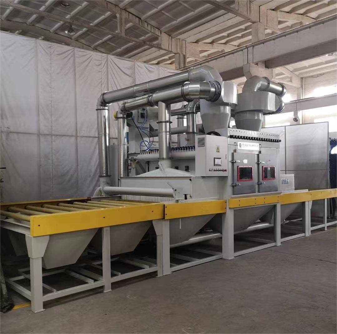 聊城抛丸机跑砂是什么原因