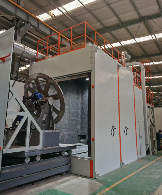 聊城喷砂机环保改造 符合行业排放标准