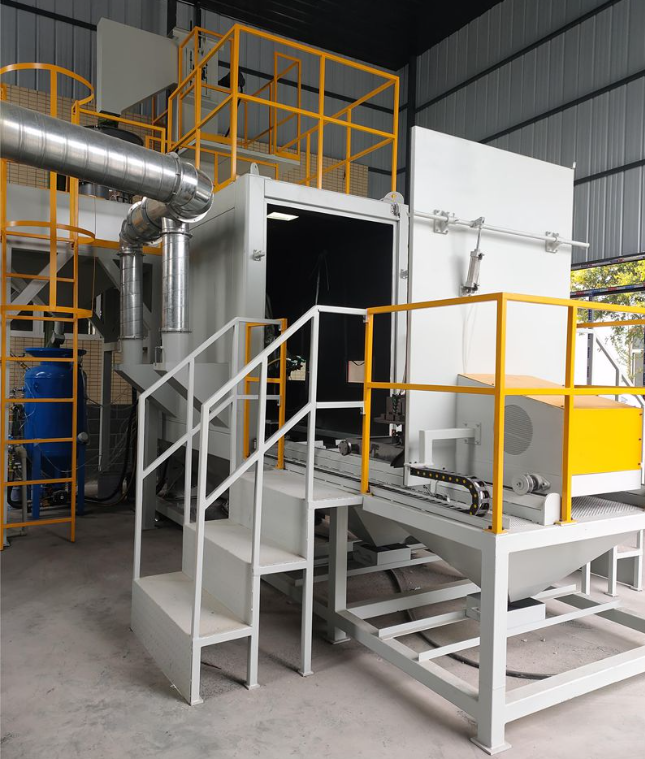 聊城全自动喷砂机 实现无人化高效生产