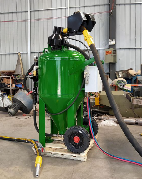 聊城移动式喷砂机 户外施工效率翻倍