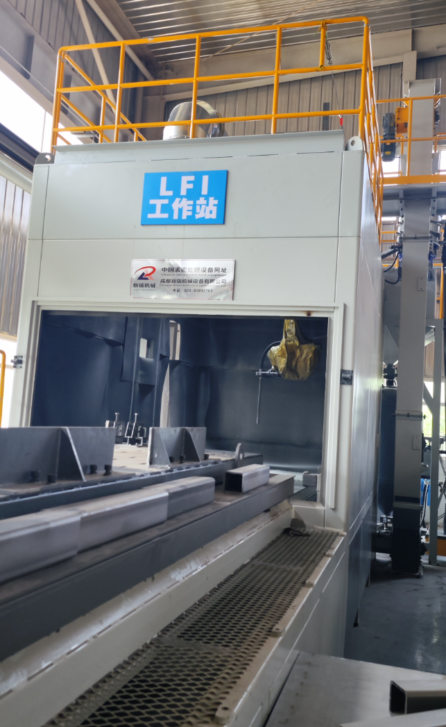 聊城喷砂机自动化改造 提升生产线产能